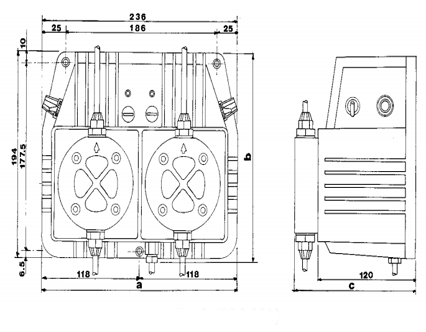  DL2MA dimensions