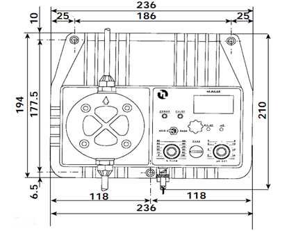 HD RX dimensions